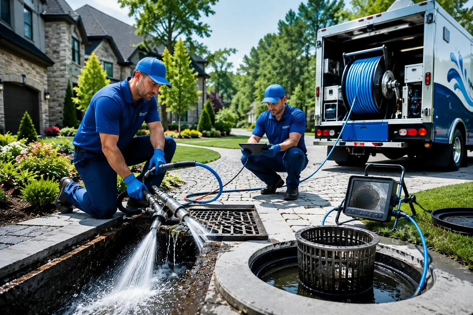Local outdoor drain cleaning professionals in Charmco, WV