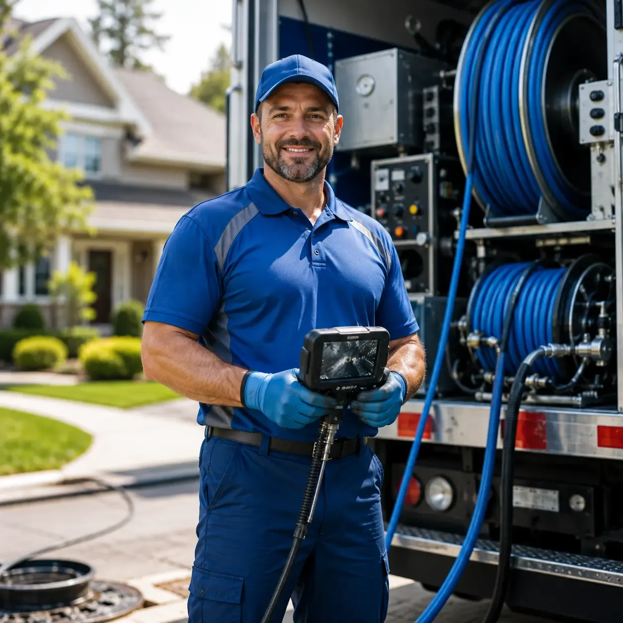 Local outdoor drain cleaning specialists in Charmco, WV